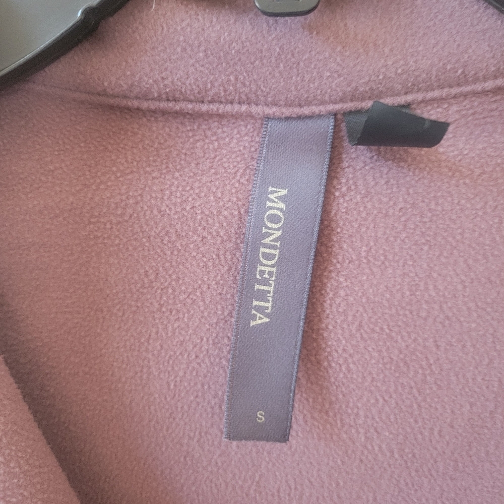 Mondetta Purple Button Front Shacket - Picture 3 of 4